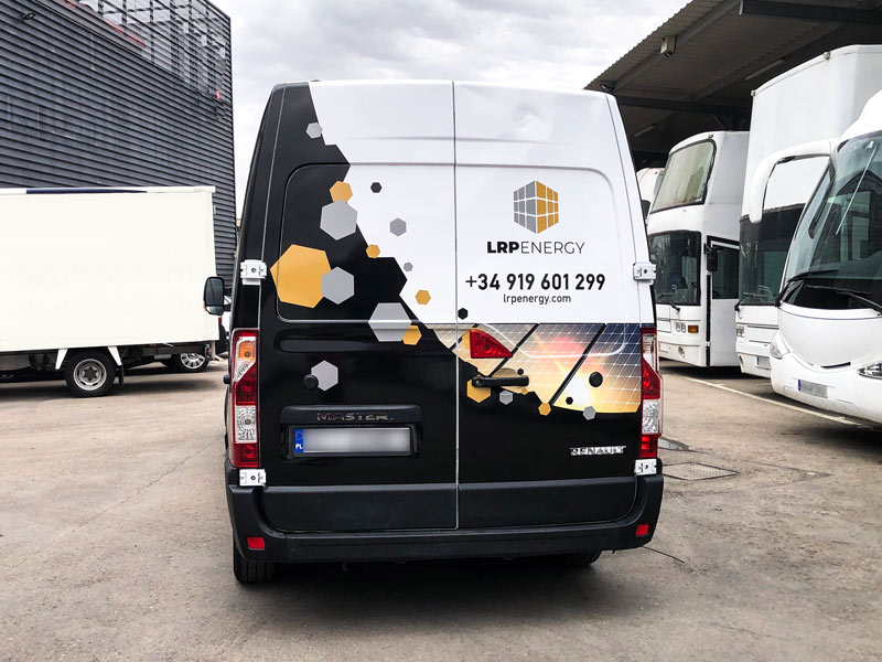 rotulación integral de coche de empresa
